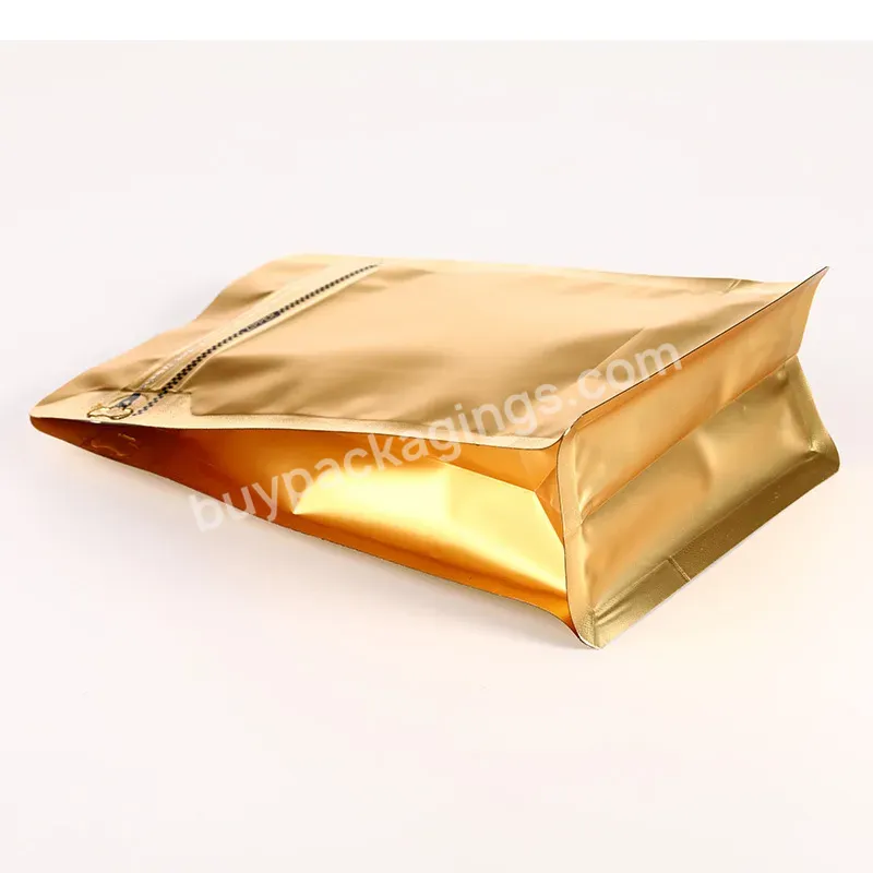 Hot Wholesale Eight Side Seal Heat Stand Up Pouch Ziplock Edible Food Grade Flat Bottom Packaging Bag For Coffee Tea Nut Bags - Buy Hot Wholesale Eight Side Seal Heat Stand Up Pouch,Edible Food Grade Flat Bottom Packaging Bag,Bag For Coffee Tea Nut Bags.