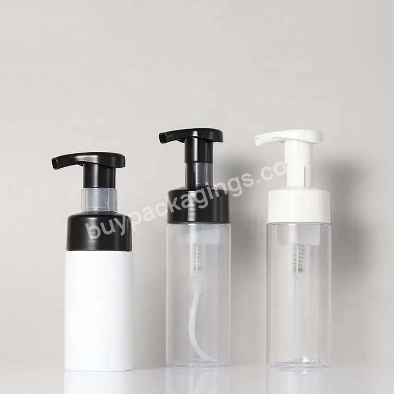 Hotel Home Using Plastic Pet Foam Pump Bottle Luxury Empty Shampoo Packaging Wholesale Bottles In Guang Zhou Factory