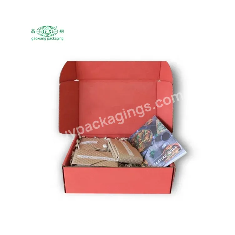 Hotsale Custom Logo Corrugated Paper Box Foldable Cosmetic Packaging Box Subdcription Shipping Mailer Box