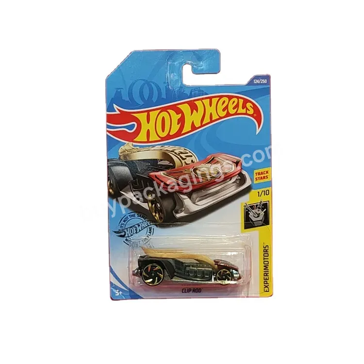 Hotwheels Toy Cars Blister Protector Alloy Model Vehicle Box Hot Wheels Plastic Packaging