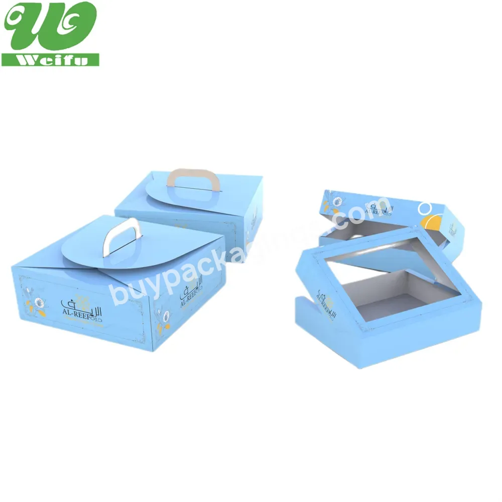 Hree-story Thicken Customization Lunch Folding Custom Rectangle Food Packaging Aircraft Box