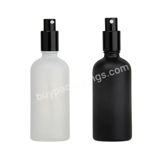 In Stock !100ml Colored Matte Frosted Empty Glass Spray Perfume Bottle