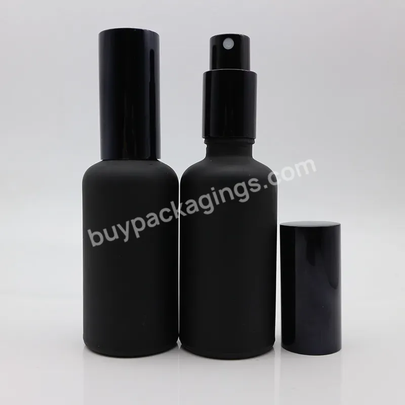 In Stock !100ml Colored Matte Frosted Empty Glass Spray Perfume Bottle