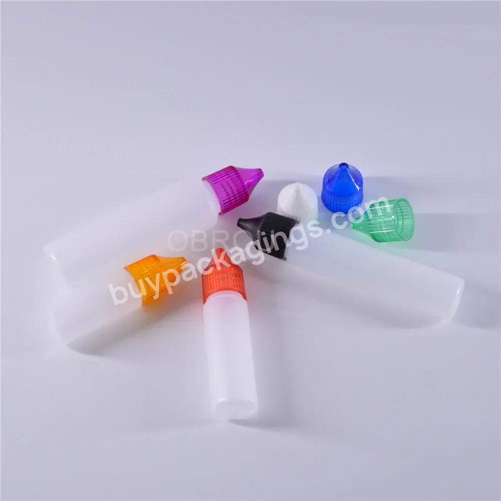 In Stock 10ml 15ml 30ml Plastic Pen Shape Dropper Bottle With Colorful Cap 1oz Squeezed Oil Dropper Bottles Wholesale - Buy Plastic Tube,30ml Dropper Bottle,Oil Dropper Bottle.