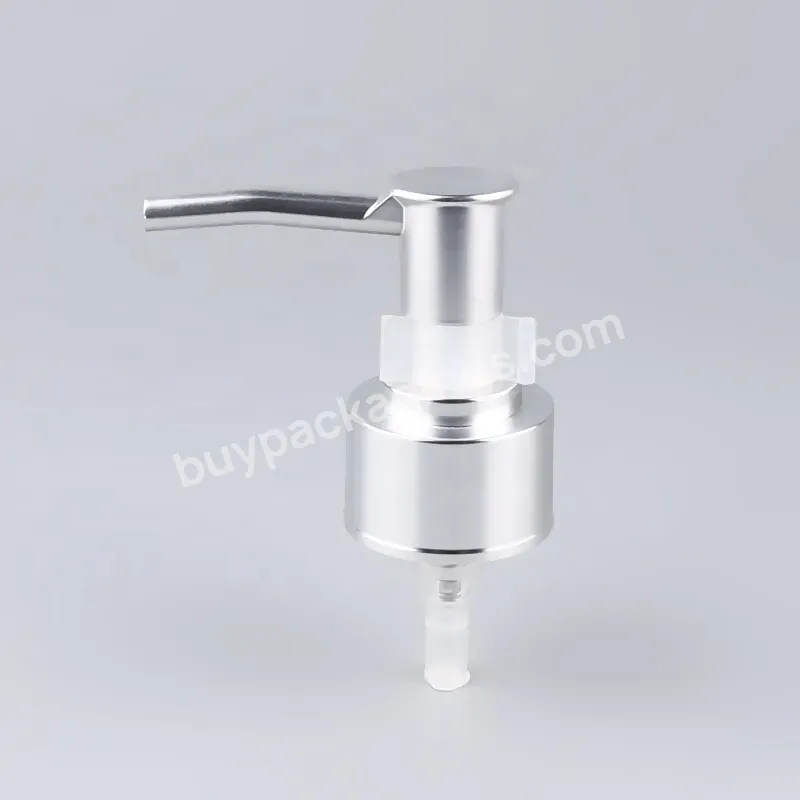 In Stock 24/410 28/410 Plastic Matte Silvery Hand Wash Lotion Gel Bottle Screw Pump Sprayer