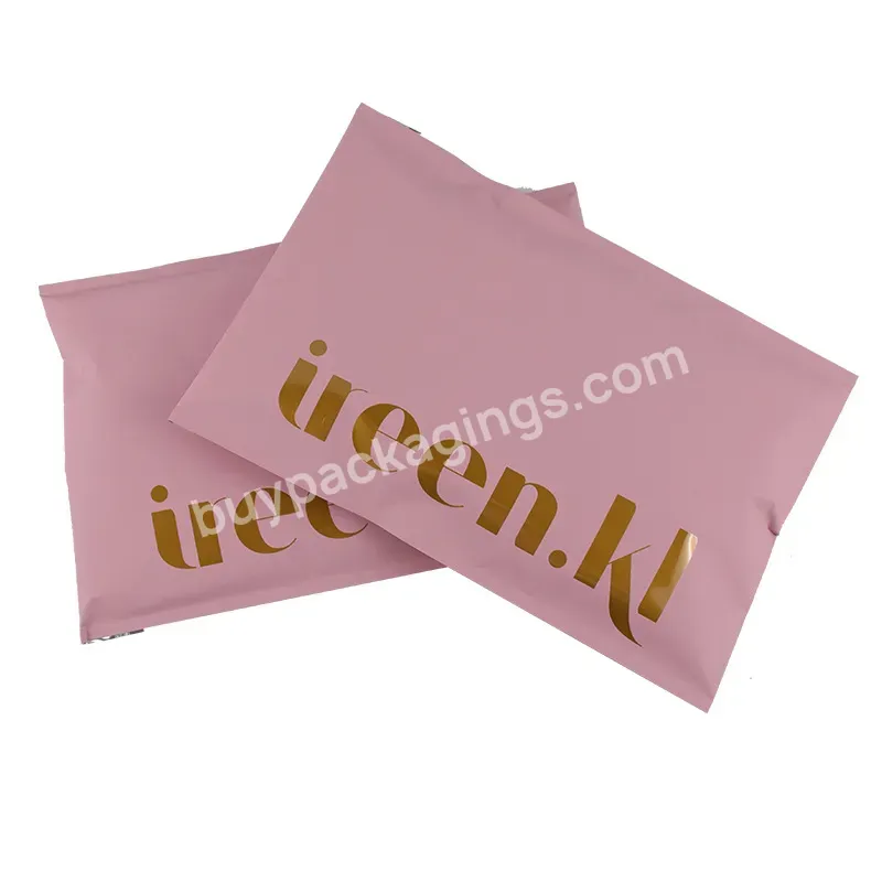 In Stock 25*35cm 9.8x13.8in Grey White Polymailer Mailing Bags Pink Poly Mailer Custom Logo Mail Courier Envelope Bag Plastic