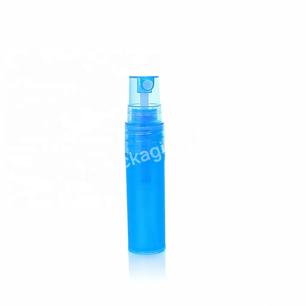 In Stock 3ml 5ml 10ml Frosted Pink Blue Pen Shape Pp Material Plastic Spray Bottles Perfume Tube Portable Perfume Sub-bottle