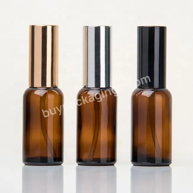 In Stock !5ml 10ml 15ml 20ml 30ml 50ml 100ml Amber Glass Spray Bottle Packaging Cosmetic Spray Bottle