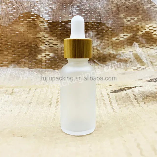 In Stock 5ml 10ml 15ml 20ml 30ml 50ml 100ml Frosted Clear Glass Cosmetic Essential Oil Dropper Bottle With Pipette