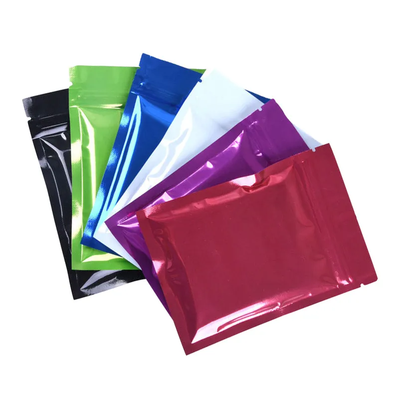In Stock 7.5x10cm Smell Proof Sachet packets laminated packaging sachet pack aluminum foil tea food packaging bag