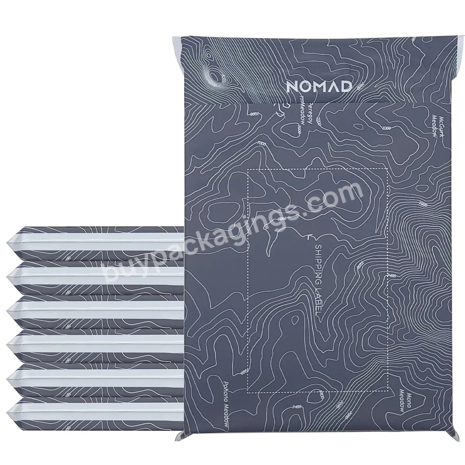 In-stock Color Wholesale New Material Self Seal Shipping Packaging Polymailer Bag Customized Polymailer Mailer Courier Pouch