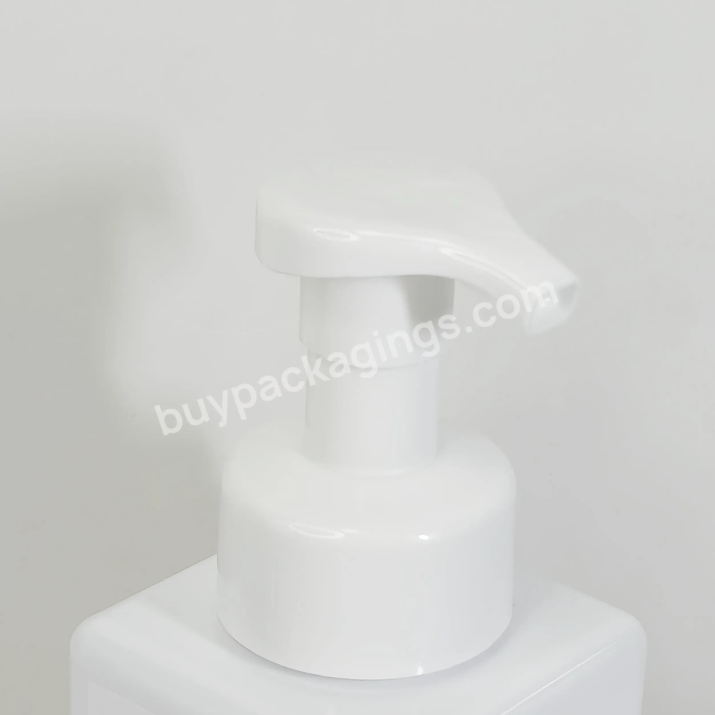 In Stock Cosmetic Cleansing Foam Shampoo Container 250 Ml 750 Ml Pump Petg Square Foam Bottle