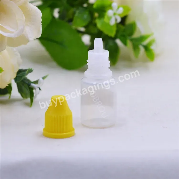 In Stock Empty 5ml 10ml 15ml 20ml 30ml 50ml Pe Squeeze Plastic Dropper Bottle Cosmetic Bottles