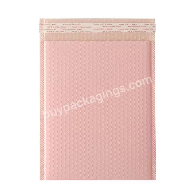 In Stock Logo Printed Thick Padding Bubble Flyers Plastic Courier Mailing Printing Custom Pink Compostable Mailing Bags - Buy Compostable Mailing Bags,Mail Bag Custom,Pink Mailing Bags.