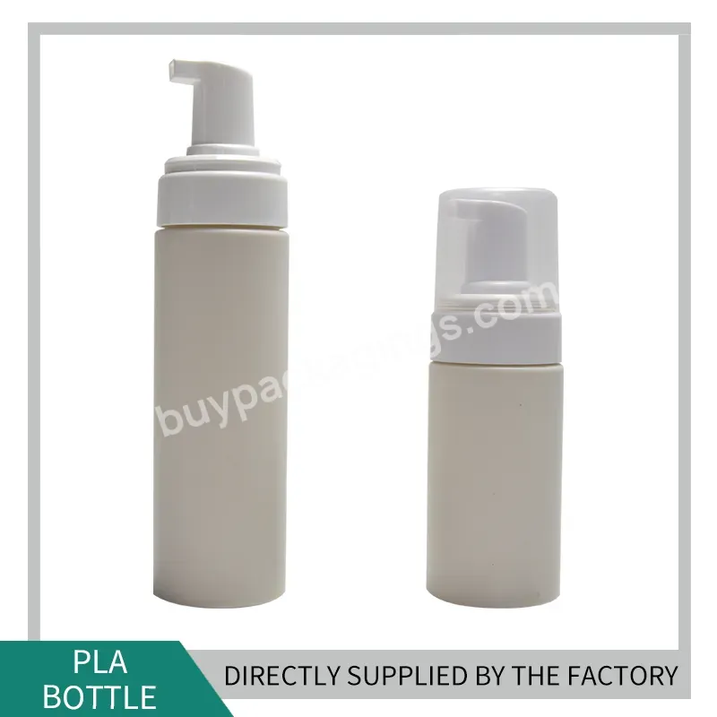 In Stock Mousse Foam 100% Biodegradable Dispensing Bottle Face Wash Foam Pla Bottle Eco Friendly Cosmetic Packaging Custom Yd-10