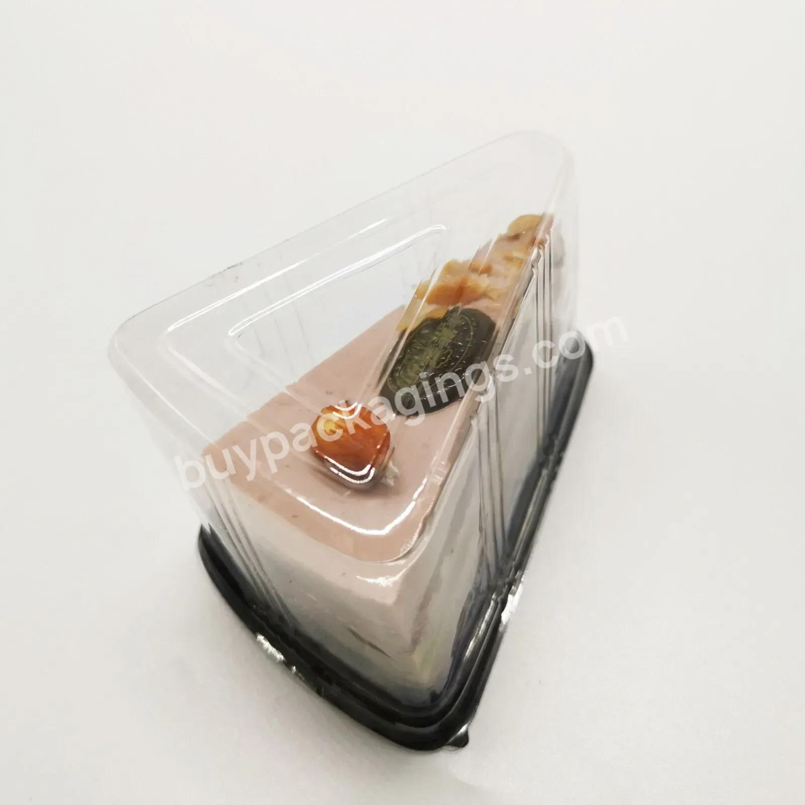 In Stock Plastic Blister Packaging Cake Pet Container Disposable Clear Mini Clear Cake Box