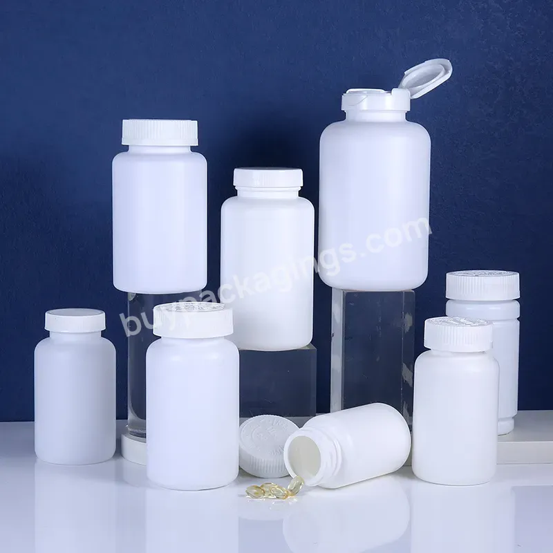 In Stock Plastic Medicine Pills Bottle 120ml\/4oz 100ml\/3.4oz Pet Bottle Sealing Liquid Storage Containers For Body Health