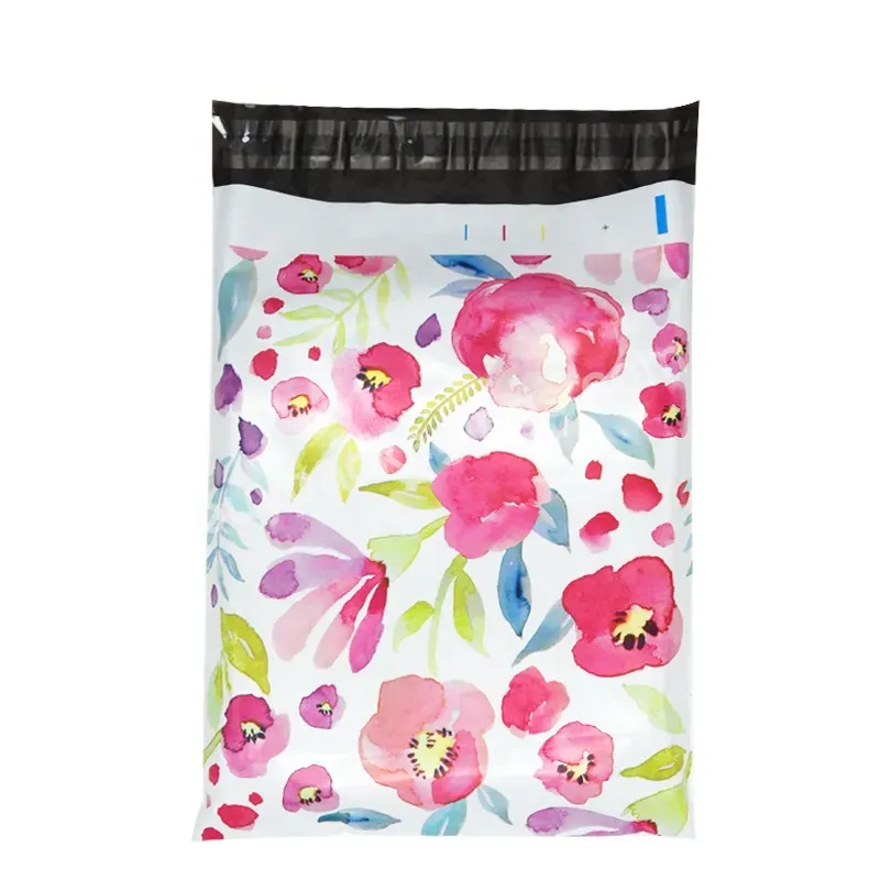 In-stock Poly Mailers Big Size Ink Flower Printing Shipping Mailing Bags For Clothing Packaging - Buy Children Clothing Packaging Bag,Mailing Bags Plastic,Plastic Clothing Bag.