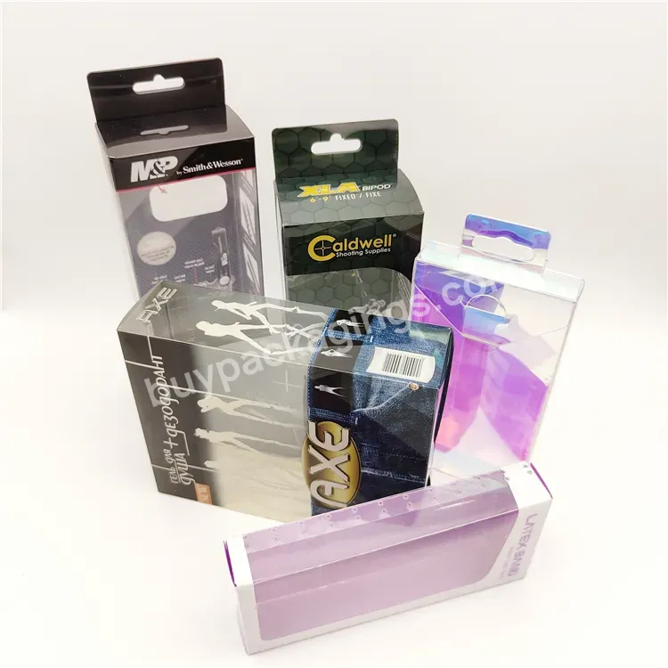 In Stock Transparent Plastic Box Toy Small Gift Candy Clear Pet Pvc Packaging Boxes