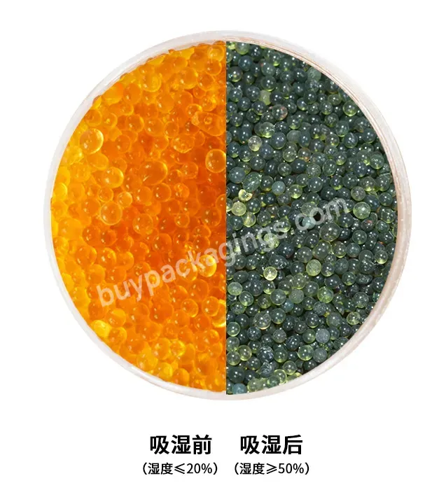 Industrial Chemicals Silica Gel Desiccant Orange Blue White Silica Gel Desiccants Beads For Moisture Adsorption