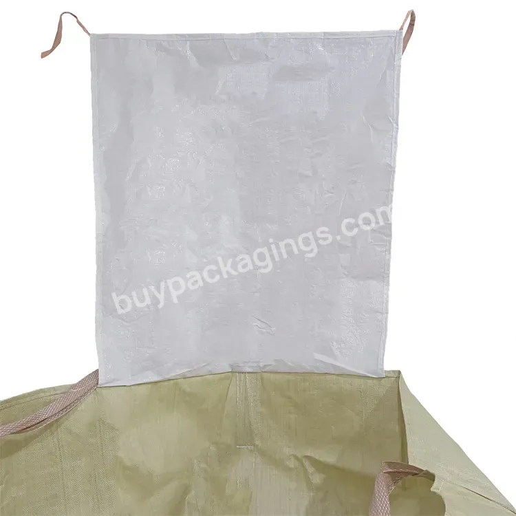 Industry Use Pp Jumbo,Fibc,Bulk Bag For Chemical And Sand Stone Construction Products,Pp Big Bag Chinese Manufacturer