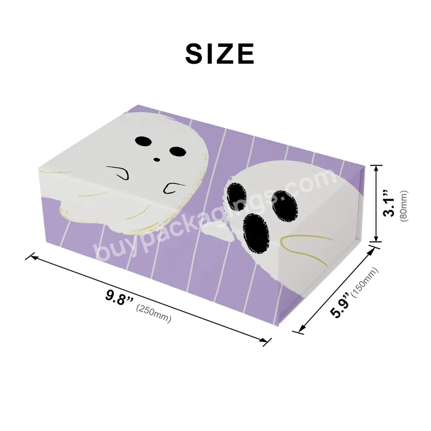 Industry Wholesale Price Shoes Tshirt Gift Paper Packaging Box For Halloween