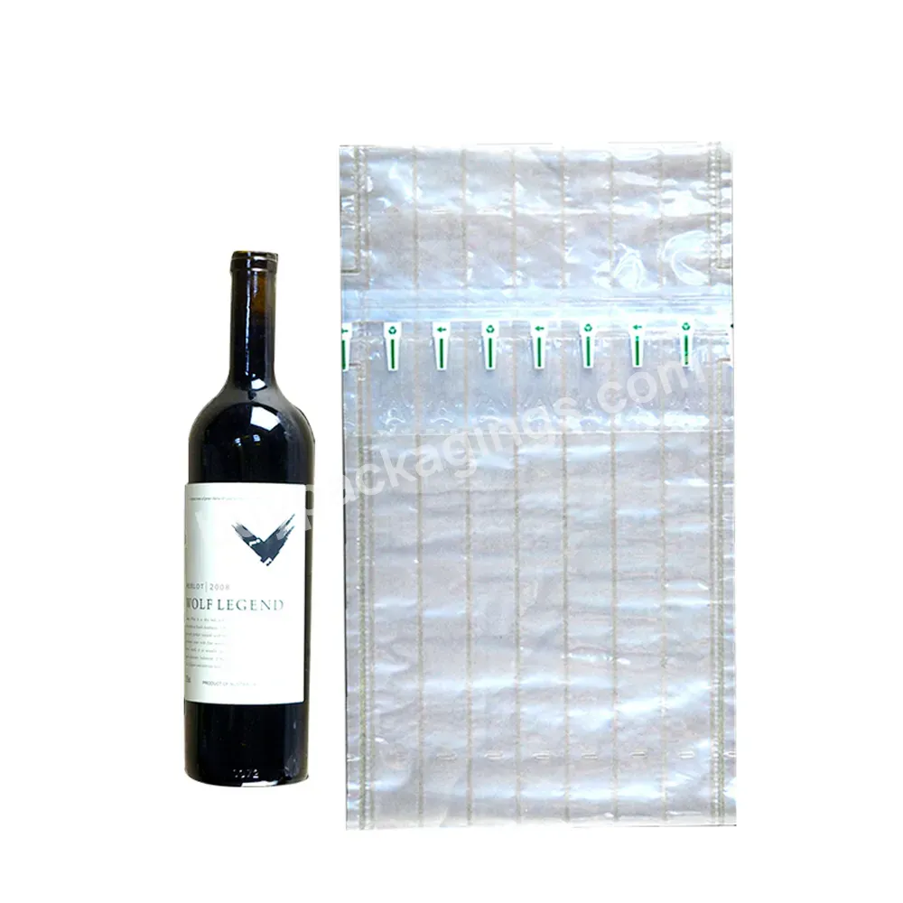 Inflatable Shockproof Air Cushion Column Bag Of Wine Bottle Protector