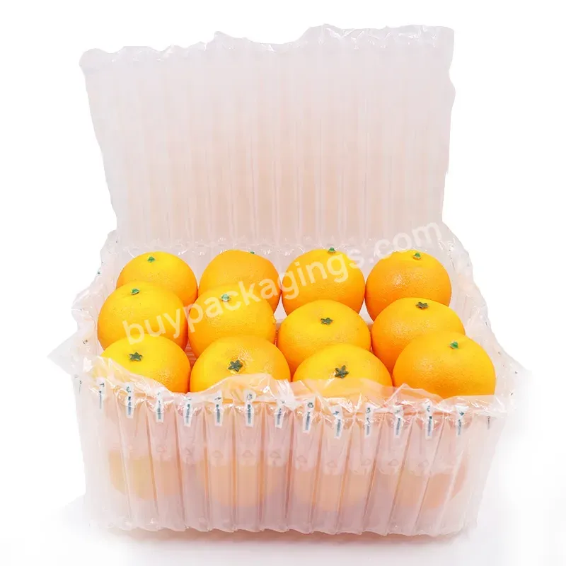 Inflatable Triple Fruit Air Bag Column Cushion Bag Packaging