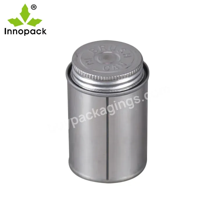 Innopack Factory Made Wholesale Small Round Plain Tin Can With Lid For Sale