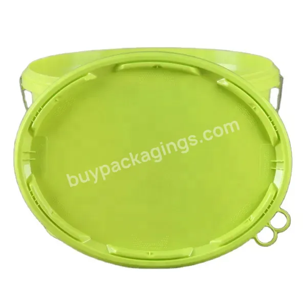 Innopack Green 4 Gallon Oval Plastic Drink Buckets 15l Food Grade