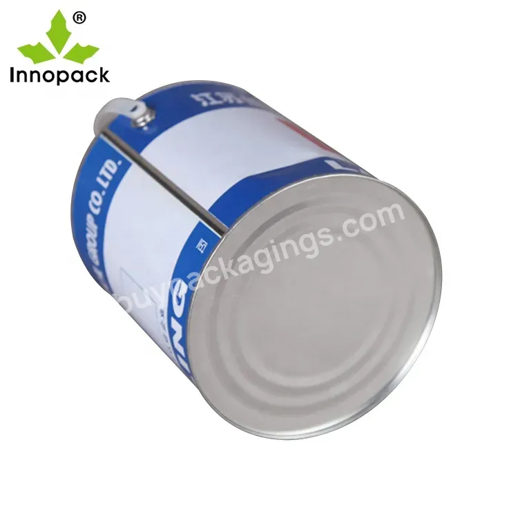 Innopack New Style Best Sale Good Quality Empty Metal Tin Paint Glue 1 Liter Tin Cans,Paint Can With High Quality