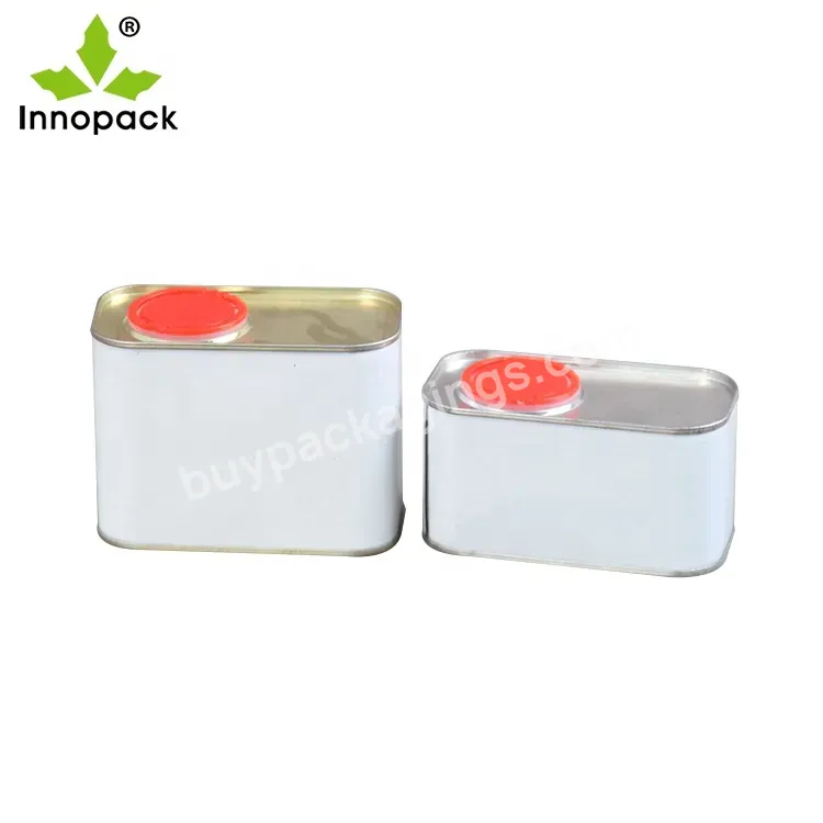 Innopack Rectangular Metal Tin Cans Empty Can For Paint From China Manufacturer For Wholesale