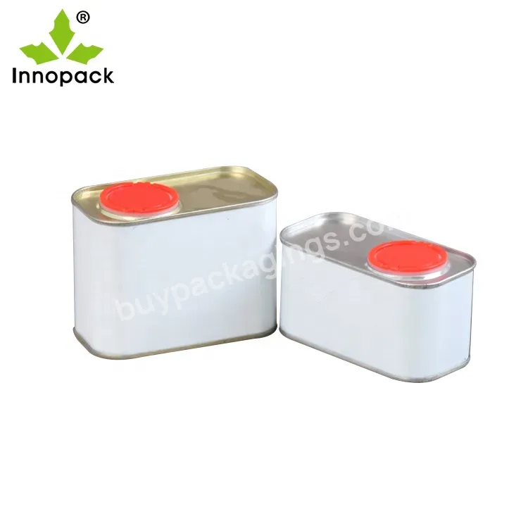 Innopack Rectangular Metal Tin Cans Empty Can For Paint From China Manufacturer For Wholesale