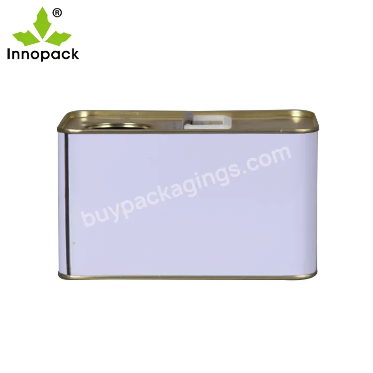 Innopack Square Oil Tin Can,Paint Solvent Tinplate Bucket,Quick Delivery