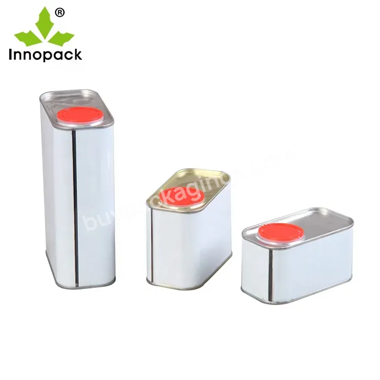 Innopack Welcome To Inquiry Price Rectangular Metal Tin Cans Empty Can For Paint For Wholesale With Custom Logo