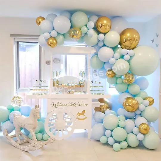 INS Wind Macaron Balloon Chain Set,birthday and wedding party background wall decoration balloon combination