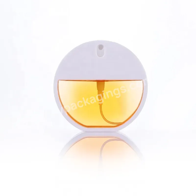 Irregular Shape Empty Pp Plastic 38ml/40ml/45ml/50ml Pocket Perfume Bottle Black White Credit Card Spray Bottle