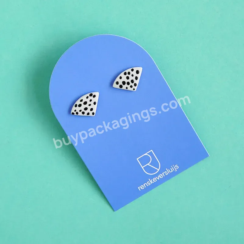 Jewelry Business Card Colorful Die Cut Earrings Tags Mini Earring Cards - Buy Earrings Tags,Mini Earring Cards,Jewelry Business Card.