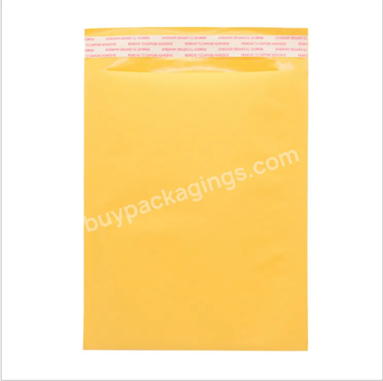 Jewelry Transportation Packaging Shipping Zipper Electronic Product Envelope Poly Kraft Paper Biodegradable Bubble Mailers