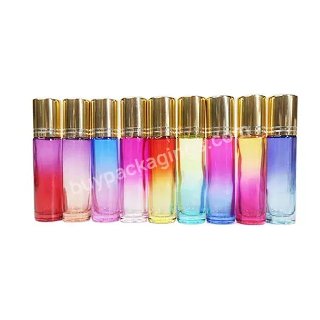 Jieting Custom Roll On Glass Bottle 10ml Clear Essential Oil Glass Roll On Bottle Essential Oil Perfume Glass Roll On Bottle