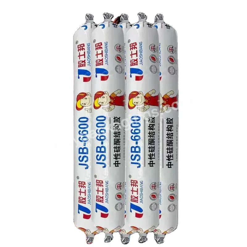 Jsb-6600 Oem Neutral Silicone Structural Adhesive For Kinds Of Construction And Industrial Purposes