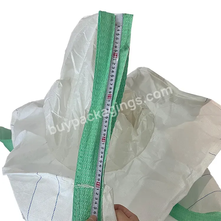 Jumbo Bags Pp Woven Fibc Coffee Been Big Bag 1500 Kg Jumbo Sling Packaging Bag