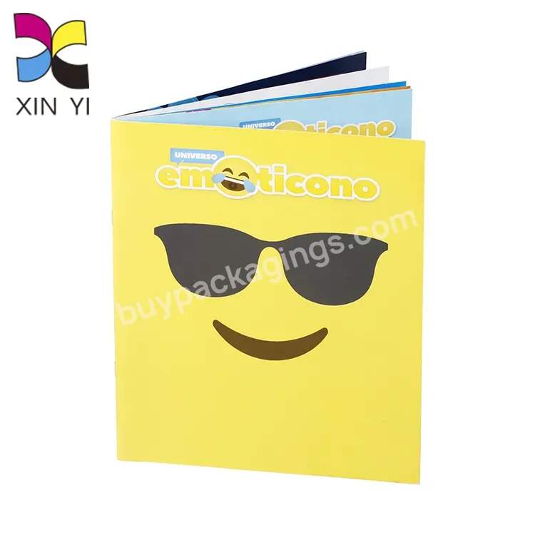 Kids Book Printing Children Coloring Sticker Softcover Book