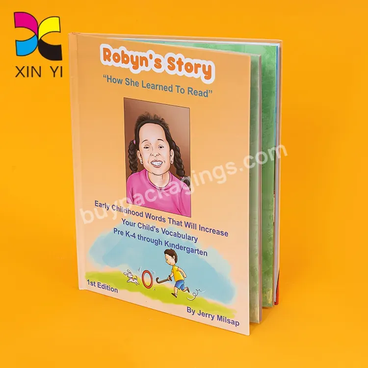 Kids Children Custom Storybook Coloring Sticker Softcover Book