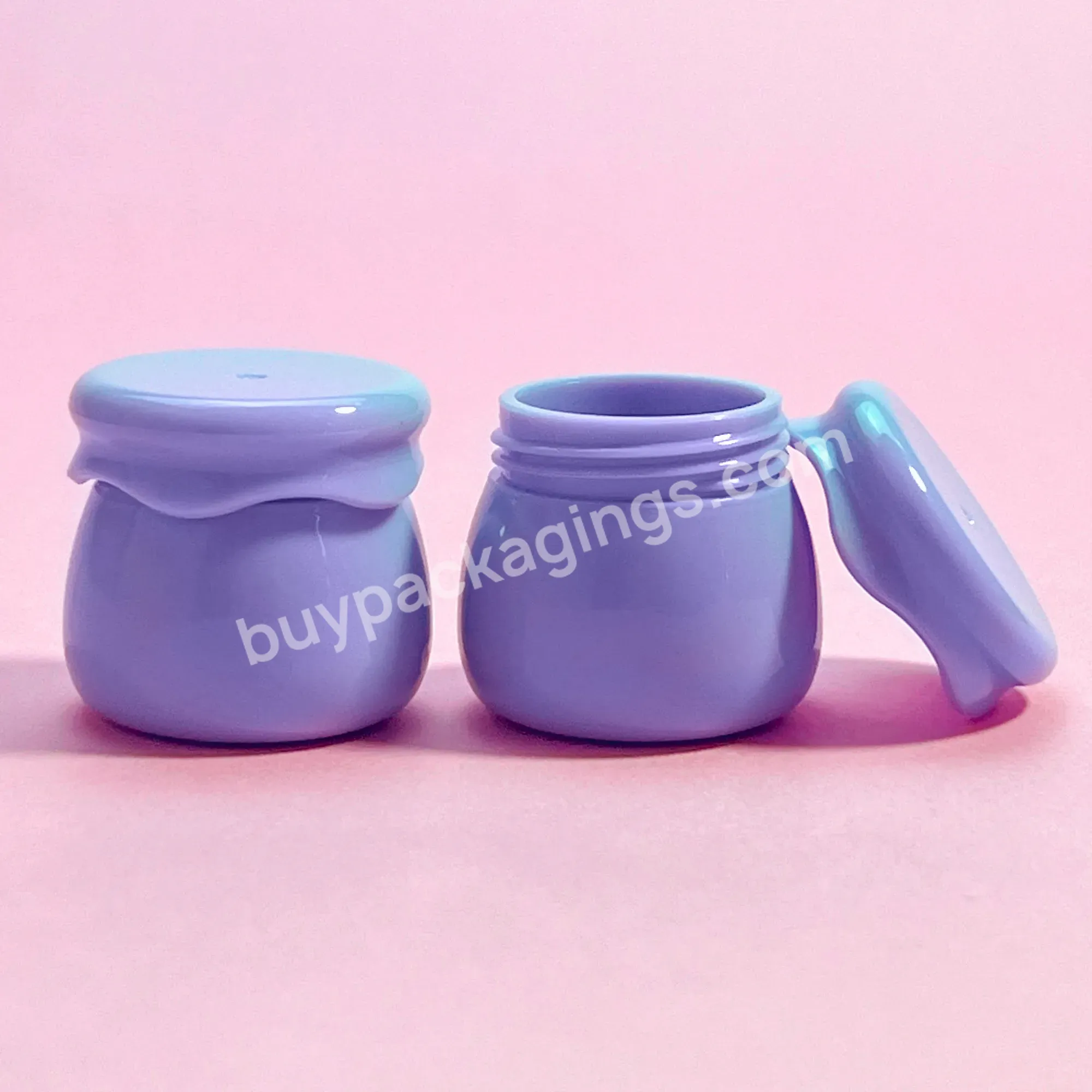 Kids Lipbalm Container With Brush Cute Pink 10g Lip Balm Lipstick Tubes Container For Makeup Tubes