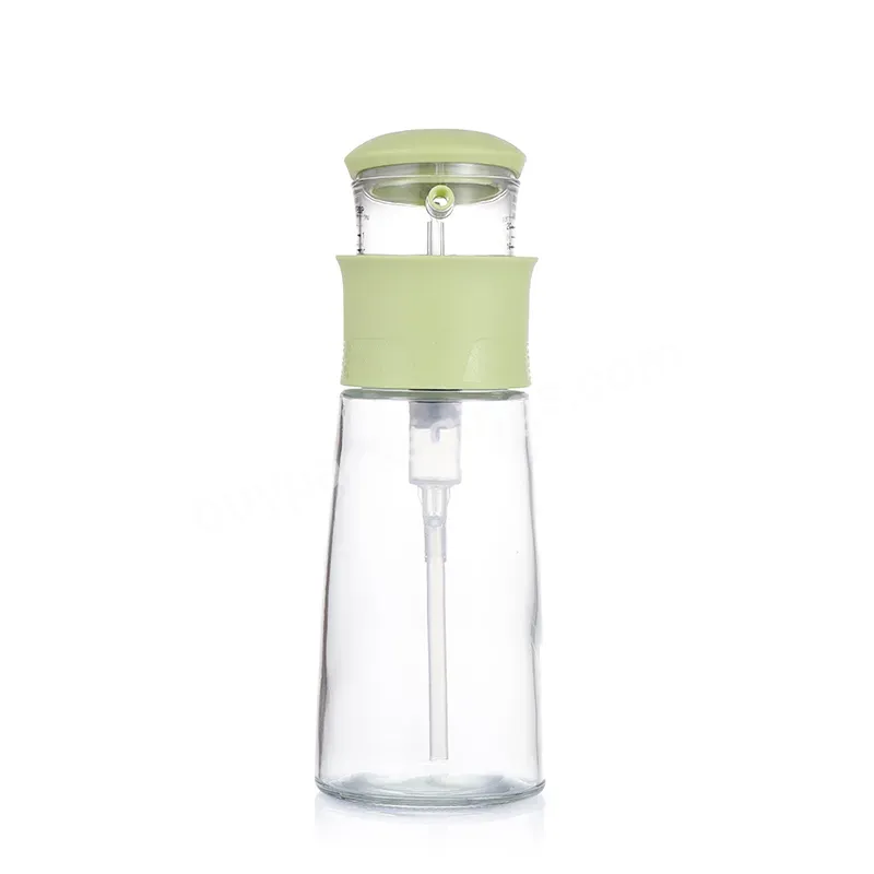 Kitchen Cooking Edible Clear Glass Sauce Vinegar Liquid Olive Oil Pot Can Seasoning Bottle Container Dispenser With Pp Lid - Buy Odm/oem Custom Glass Vinegar Sprayer Bottle 320ml Kitchen Use Cooking Oil Pot,Decorative Kitchen Vinegar Bottles,Empty Gl