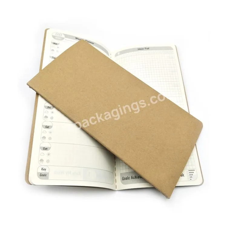 kraft a5 notebook, custom pocket kraft journals notebook printing,mini notebook