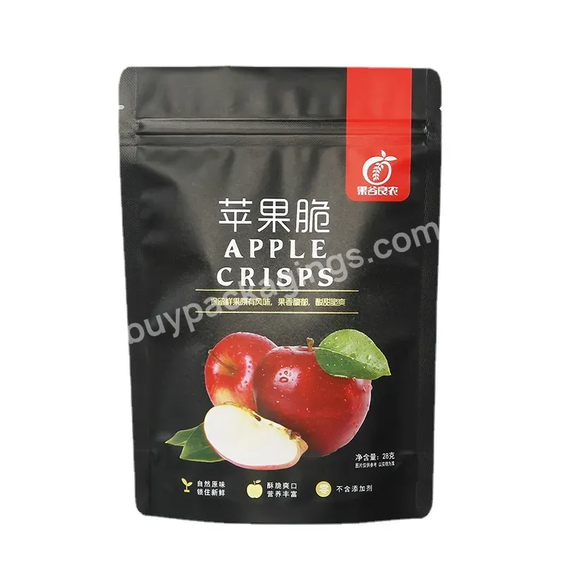 Kraft Compostable Aluminium Foil Customised Coffee Black Matte Clear Food Packaging Custom Zipper Mylar Bags Stand Up Pouch