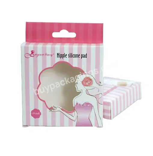 Kraft New Design Shown Window Paper Gift Box With Clear Pvc