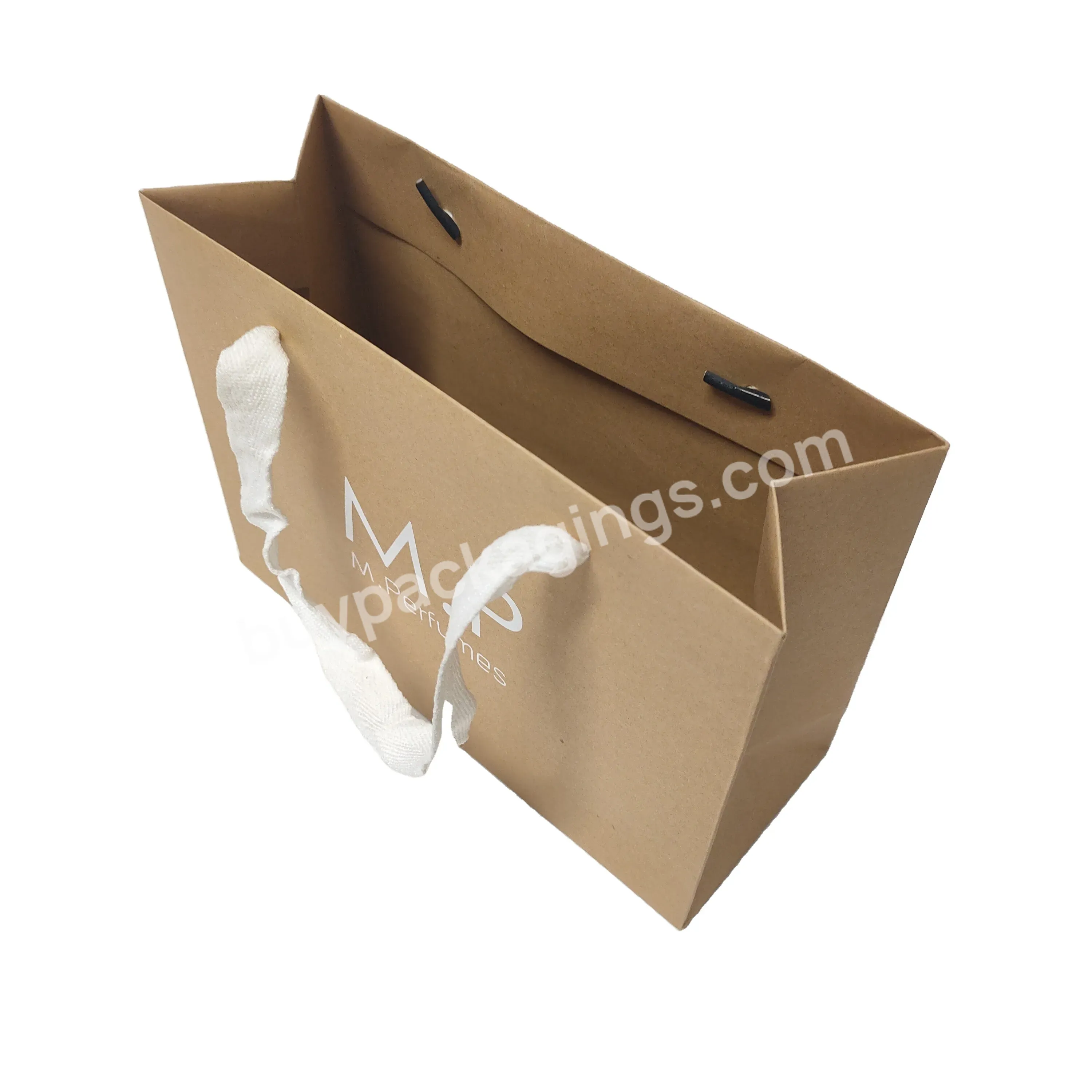 Kraft Paper Bags Custom With Luxury Pattern Shopping Bags Underwear Packaging Bags